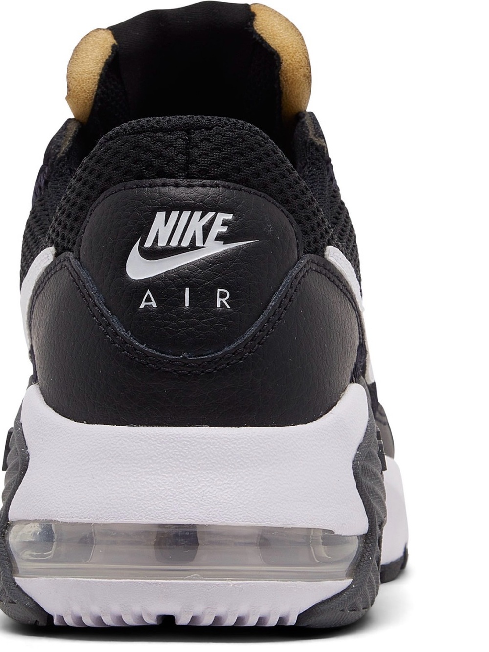 Nike Black and White Air Max excee casual Sneakers - Picture 2 of 9